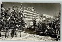 1854 Leysin Foto AK Winter Le Charleston Foto Nicca
