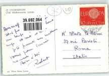 1854 Leysin Foto AK Winter Le Charleston Foto Nicca