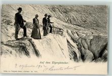 3823 Eigergletscher 1902 - Bergsteiger
