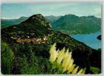 6914 Carona - Carona con S. Salvatore e Lago di Lugano