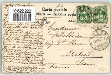 5408 Ennetbaden 1907 - Hotel Hirschen