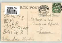 6013 Eigenthal 1905 Gebrauchsspuren Kurhaus Leo Burri