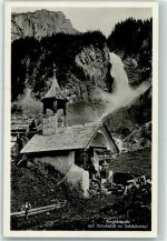 6465 Unterschächen - Aeschkapelle Stäubifall