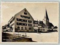 8353 Elgg Gebrauchsspuren Kronenplatz Gemeindehaus Gasthaus zur Krone Sparkasse Elgg