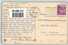 3929 Täsch Künstlerkarte sign. Seifert