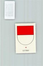 1095 Lutry - Vignette Wappen Kaffee Hag ca 1920-1940