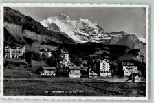 3823 Wengen 1945 Foto AK Jungfrau