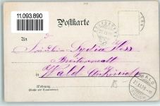 9125 Brunnadern 1899 Künstlerkarte Feiergesellschaft Tracht Appenzellerland sign. V.Tobler