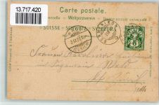 8717 Benken SG 1900 BOAKC Dorplatz Kirche Gemeindehaus