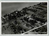 8595 Altnau - Fliegeraufnahme Bahnhofgebiet und Hafen