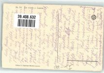 6616 Losone Künstlerkarte Un Vicolo sign. E Zuppinger