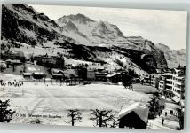 3823 Wengen Foto AK Winter