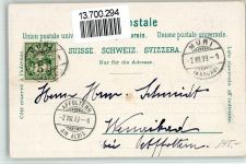 5630 Muri AG 1899 BOAKC Käserei Gasthaus Adler u.Löwen Lithographie