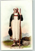 Tessiner Trachtenmädchen Val Verzasca