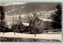1854 Leysin - Clinique Krankenhaus Winter
