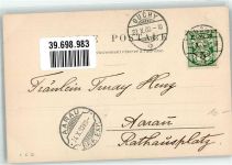 1807 Blonay 1900 Künstlerkarte Schloss sign. Meltzer