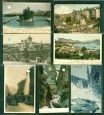 Schweiz gemischt Lot mit 86 AK, 1900-1945 sehr wenige danach; überwiegend gute Erhaltung, größtenteils gelaufen Sammlung Schweiz Posten 21 bis 100 AK