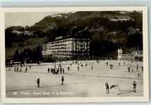 Villars VD - Eisbahn Hotel Villars Palace