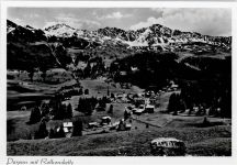 7076 Parpan - Gesamtansicht, Rothornkette