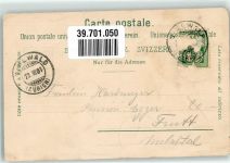 8135 Sihlwald 1901 Gebrauchsspuren Gasthaus Forsthaus