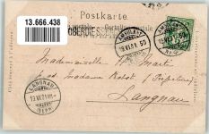 3672 Oberdiessbach 1901 Foto AK Schloss Kirche