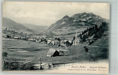 6173 Flühli LU 1908 Foto AK