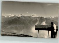 1978 Lens Foto AK Aussichtspunkt Mont Lauchaux