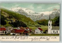 3775 Lenk im Simmental 1902 Foto AK Kirche