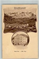 7457 Bivio Gebrauchsspuren Hotel Post