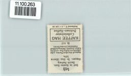 3250 Lyss Hardern - Vignette Wappen Kaffee Hag ca 1920-1940