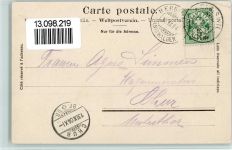 6468 Attinghausen 1904 Gebrauchsspuren Jubiläums-Tell-Aufführungen - Ruine und Attinghausen