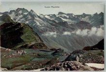 3952 Susten 1913 Foto AK Passhöhe