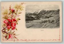 6491 Realp Gebrauchsspuren Mit Blumendekor