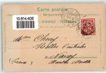 1902 - Bündner Trachtenmädchen vor dem Kreuz