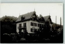 3294 Büren an der Aare Foto AK Pension Victoria Ort handschriftlich