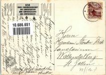 3123 Belp Lithographie 650 Jahre Eidgenossenschaft 1291-1941 Ort lt. Stempel