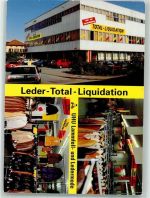 9326 Horn Werbe AK Geschäft Leder-Total-Liquidation