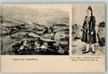 3158 Guggisberg 1907 - Frau Tracht