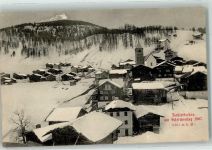 7064 Tschiertschen 1908 Gebrauchsspuren Winter am Ostermontag