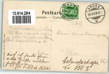 7064 Tschiertschen 1908 Gebrauchsspuren Winter am Ostermontag