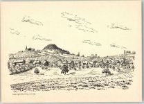 8455 Rüdlingen Künstlerkarte Buchberg u. Hurbig sign. W. Brütsch