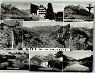 8887 Mels Foto AK Hotel Waldheim Gonzen Foto Gross