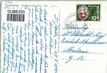 3432 Lützelflüh-Goldbach 1963 Foto AK Luftbild