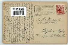 1815 Clarens - Raddampfer Anlegestelle Montreux