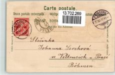 6010 Kriens 1897 BOAKC Lithographie Schloss Schauensee Kirche Edelweiß Verlag Künzli Nr 774