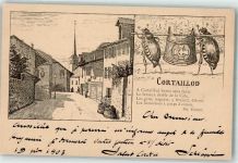 2016 Cortaillod 1903 - Maikäfer Tiere vermenschlicht Gedicht Ph. Godet