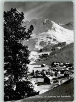 7457 Bivio - Bivio am Julierpass mit Roccabella Winteraufnahme