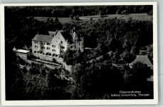 9507 Stettfurt Foto AK Fliegeraufnahme Schloss Sonnenberg