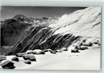 3914 Blatten b. Naters - Alpe Bel ob Blatten Fletschhorn Winter Schnee