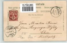 9473 Gams 1998 BOAKC Postkutsche Gasthaus Kreuz Lithographie